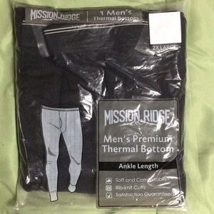 Men's Mission Ridge Premium Thermal Bottom Ankle Length